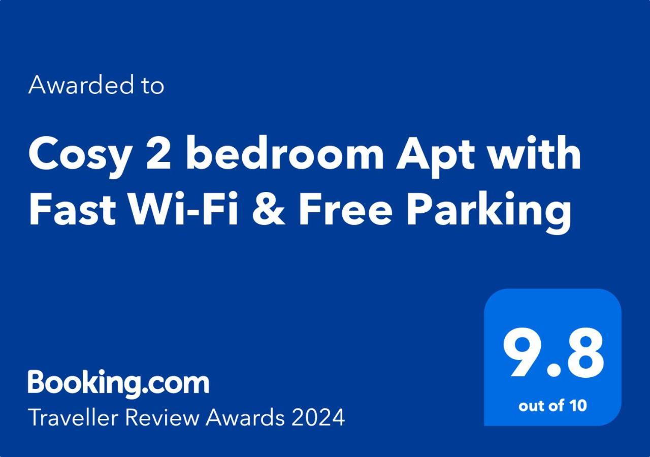Luxury 2 Bed Apt With Free Wi-Fi & Parking Manchester Dış mekan fotoğraf